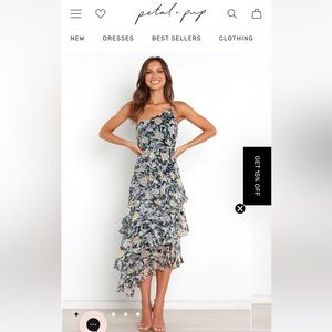 Petal & Pup floral midi dress